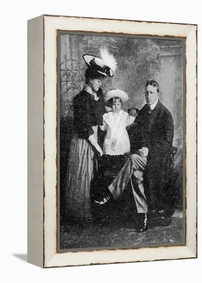 William Randolf Hearst and His Family, Published in 'The Graphic' October 27th 1906-American Photographer-Framed Premier Image Canvas