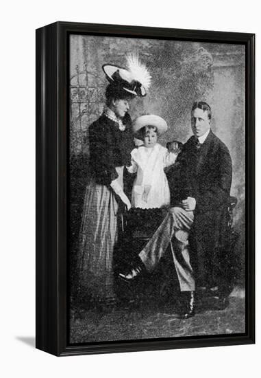 William Randolf Hearst and His Family, Published in 'The Graphic' October 27th 1906-American Photographer-Framed Premier Image Canvas