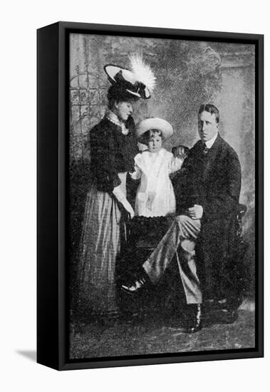 William Randolf Hearst and His Family, Published in 'The Graphic' October 27th 1906-American Photographer-Framed Premier Image Canvas