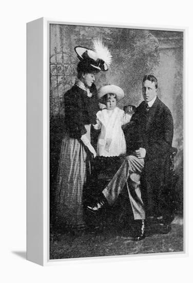 William Randolf Hearst and His Family, Published in 'The Graphic' October 27th 1906-American Photographer-Framed Premier Image Canvas