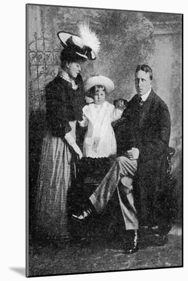 William Randolf Hearst and His Family, Published in 'The Graphic' October 27th 1906-American Photographer-Mounted Photographic Print