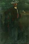 Sir Henry Maximilian Beerbohm, English Parodist and Caricaturist, 1911-William Rothenstein-Framed Giclee Print