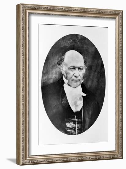 William Rowan Hamilton, Irish Mathematician-Science Source-Framed Giclee Print