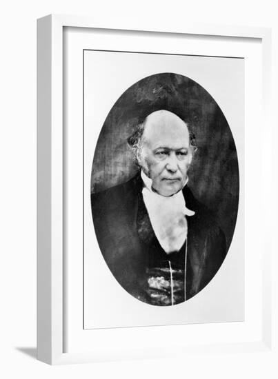 William Rowan Hamilton, Irish Mathematician-Science Source-Framed Giclee Print