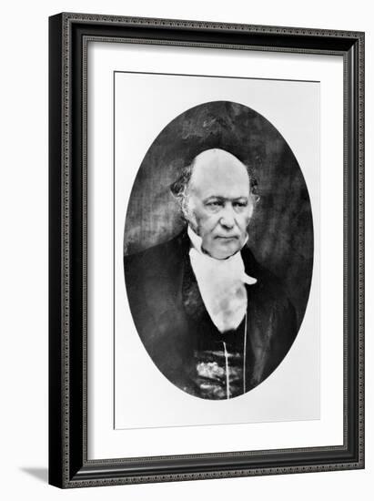 William Rowan Hamilton, Irish Mathematician-Science Source-Framed Giclee Print