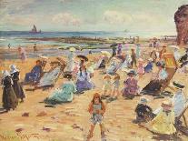 Children on the Beach, C.1910-William Samuel Horton-Framed Giclee Print