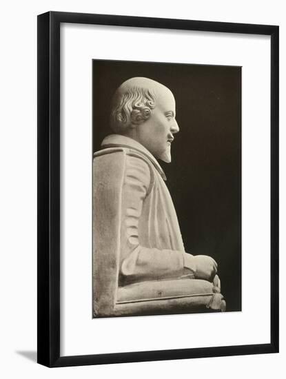 'William Shakespeare', (1909)-Unknown-Framed Giclee Print