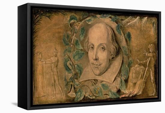 William Shakespeare, C.1800-03-William Blake-Framed Premier Image Canvas