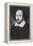 William Shakespeare, English Playwright-null-Framed Premier Image Canvas