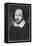 William Shakespeare, English Playwright-null-Framed Premier Image Canvas