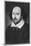 William Shakespeare, English Playwright-null-Mounted Giclee Print