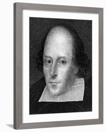 William Shakespeare, English Poet and Playwright-J Cochran-Framed Giclee Print