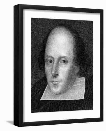 William Shakespeare, English Poet and Playwright-J Cochran-Framed Premium Giclee Print