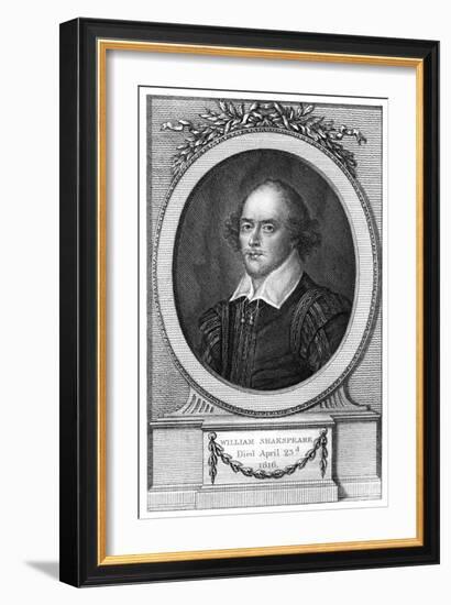 William Shakespeare, English Poet and Playwright-John Hall-Framed Giclee Print