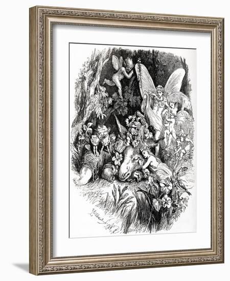 William Shakespeare 's play-John Gilbert-Framed Giclee Print