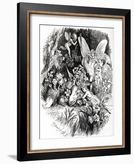 William Shakespeare 's play-John Gilbert-Framed Giclee Print