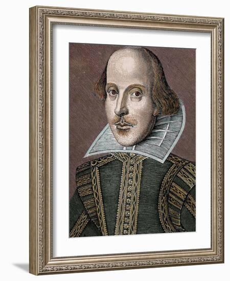 William Shakespeare (Stratford-On-Avon, 1564-1616). English Writer-Prisma Archivo-Framed Photographic Print