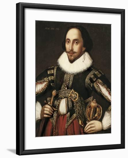 William Shakespeare-Louis Coblitz-Framed Art Print