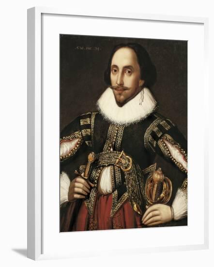 William Shakespeare-Louis Coblitz-Framed Art Print