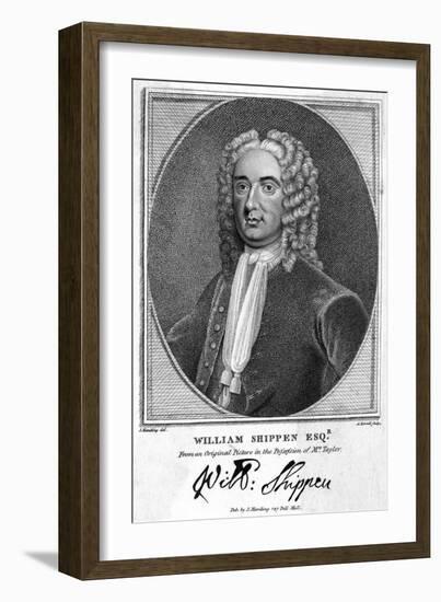 William Shippen-S Harding-Framed Art Print