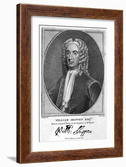 William Shippen-S Harding-Framed Art Print