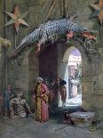 A Doorway in Cairo, 1884-William Simpson-Giclee Print
