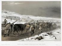 British Troops on the Road to Sevastopol, 1855-William Simpson-Giclee Print