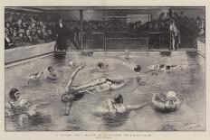 A Water Polo Match at a London Swimming Club-William Small-Giclee Print