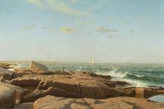 Narragansett Bay, 1864-William Stanley Haseltine-Mounted Art Print