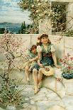 A Posy for Mother, 1867 (W/C on Paper)-William Stephen Coleman-Giclee Print