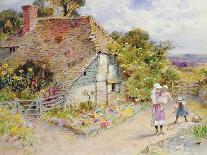 An English Cottage Garden-William Stephen Coleman-Giclee Print