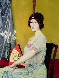 Lady with a Red Hat-William Strang-Giclee Print