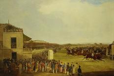 Lord Westminster's Cardinal Puff, with Sam Darling Up, Winning the Tradesman's Plate, Chester,…-William Tasker-Framed Giclee Print