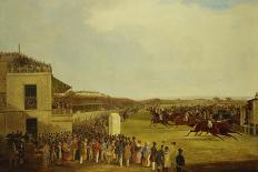 Col. Peels's 'The Bey of Algiers', Nat Flatman Up, Winning the 1840 Chester Cup-William Tasker-Giclee Print