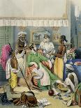 The Young Ladys Toilet, Plate 2 from Anglo Indians, Engraved by J. Bouvier, c.1842-William Tayler-Framed Giclee Print