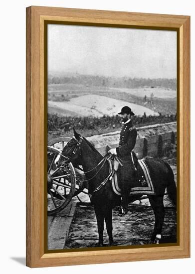 William Tecumseh Sherman, American Soldier, 1864-Matthew Brady-Framed Premier Image Canvas