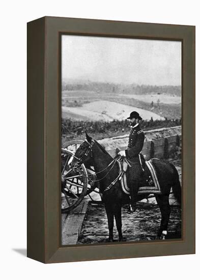 William Tecumseh Sherman, American Soldier, 1864-Matthew Brady-Framed Premier Image Canvas