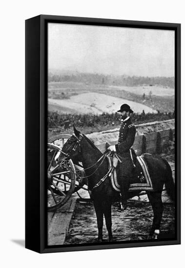 William Tecumseh Sherman, American Soldier, 1864-Matthew Brady-Framed Premier Image Canvas