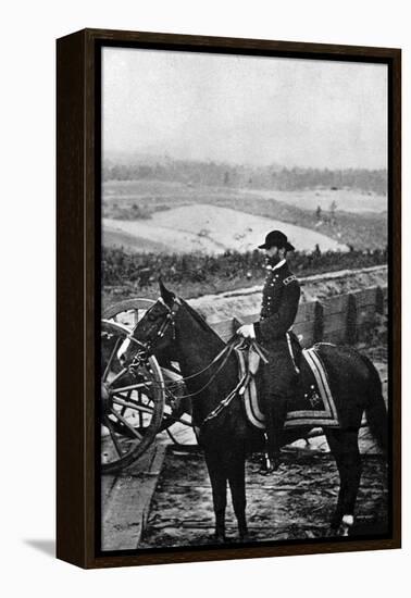 William Tecumseh Sherman, American Soldier, 1864-Matthew Brady-Framed Premier Image Canvas
