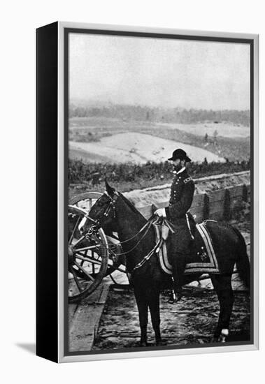 William Tecumseh Sherman, American Soldier, 1864-Matthew Brady-Framed Premier Image Canvas