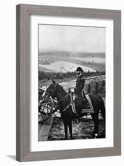 William Tecumseh Sherman, American Soldier, 1864-Matthew Brady-Framed Giclee Print