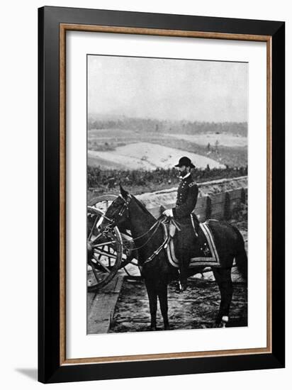 William Tecumseh Sherman, American Soldier, 1864-Matthew Brady-Framed Giclee Print