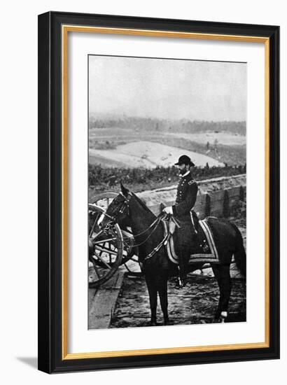 William Tecumseh Sherman, American Soldier, 1864-Matthew Brady-Framed Giclee Print