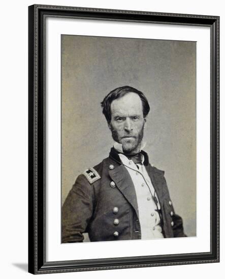 William Tecumseh Sherman-Mathew Brady-Framed Photographic Print