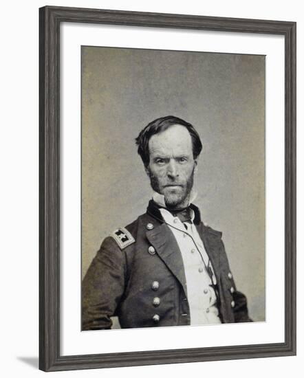 William Tecumseh Sherman-Mathew Brady-Framed Photographic Print