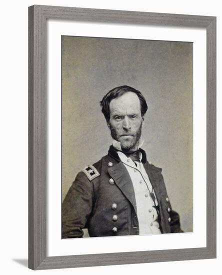 William Tecumseh Sherman-Mathew Brady-Framed Photographic Print