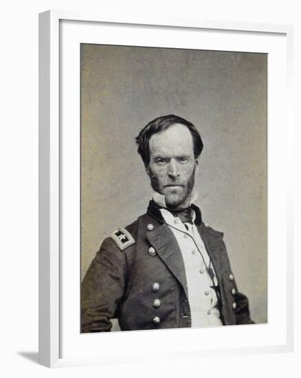 William Tecumseh Sherman-Mathew Brady-Framed Photographic Print