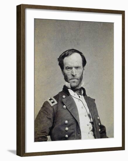 William Tecumseh Sherman-Mathew Brady-Framed Photographic Print