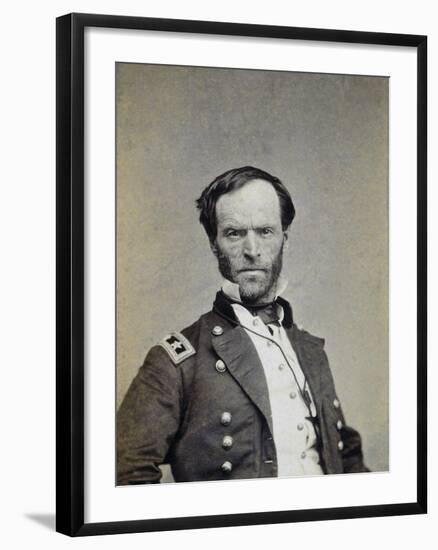 William Tecumseh Sherman-Mathew Brady-Framed Photographic Print