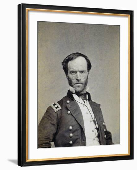 William Tecumseh Sherman-Mathew Brady-Framed Photographic Print